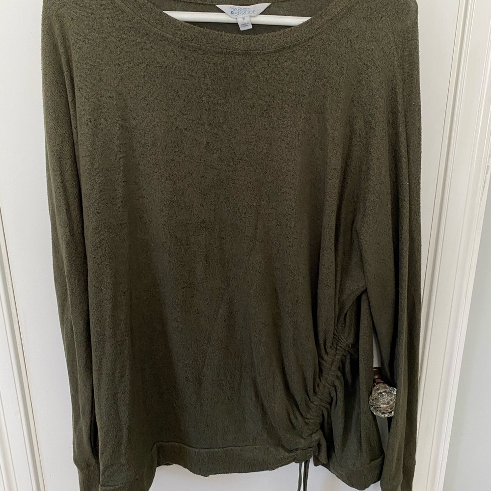 Olive green sweater